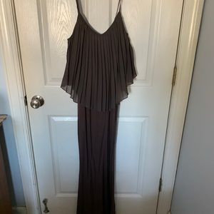 RVCA Grey body con maxi dress